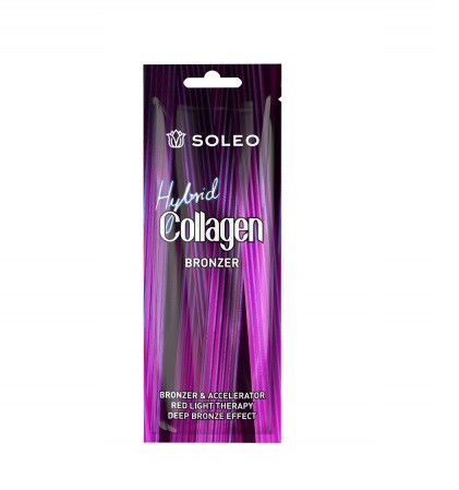 Soleo Hybrid Collagen BRONZER Крем бронзатор с коллагеном 15 мл.