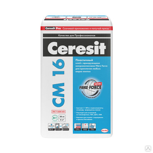 Клей цементный Ceresit СМ-16 для плитки при наружных и внутренних работах 25гкг #1