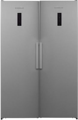 Холодильник Side by Side Scandilux SBS 711 EZ 12 X (FN 711 E12 X + R 711 EZ 12 X)