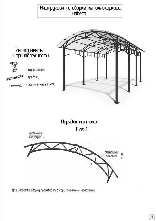 Четырехскатные беседки