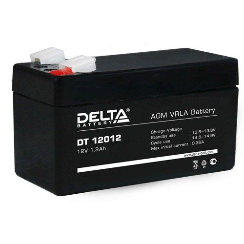 Аккумулятор 12V 1.2Ah DELTA