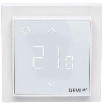 Терморегулятор для теплого пола Devi DEVIreg Smart Wi-Fi, полярно-белый