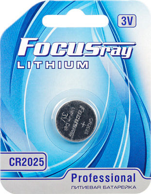 Батарейки FOCUSray CR2025