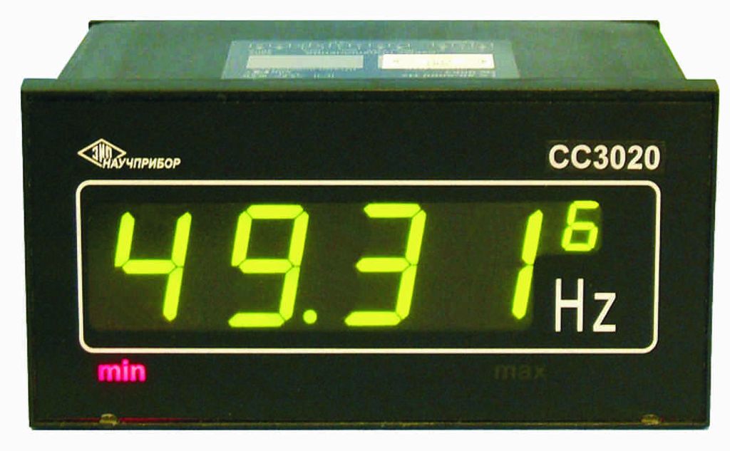 СС3020-Щ цифровой щитовой частотомер
