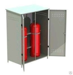 Сварной шкаф для газовых баллонов